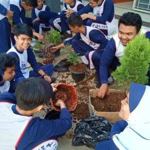 aktivitas outdoor - yayasan al amanah